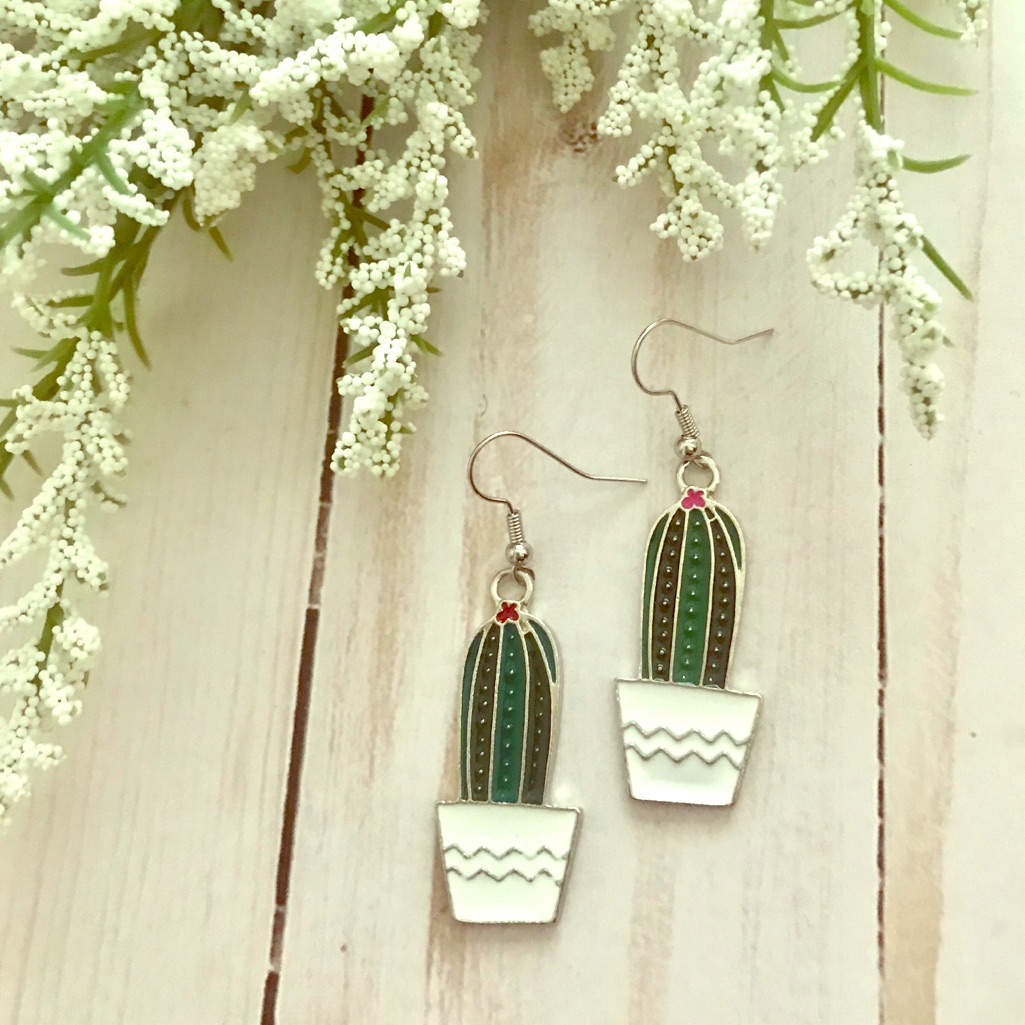 Cactus Earrings